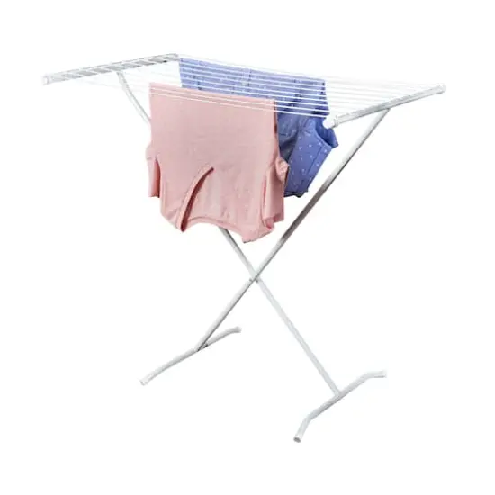 Honey Can Do Metal X-Frame Collapsible Clothes Drying Rack {5}
