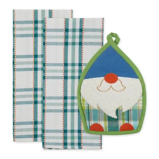 Garden Gnome Potholder Gift Set {1}