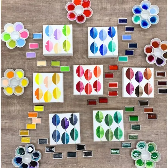 Kuretake GANSAI TAMBI&trade; 24 Color Watercolor Set {5}