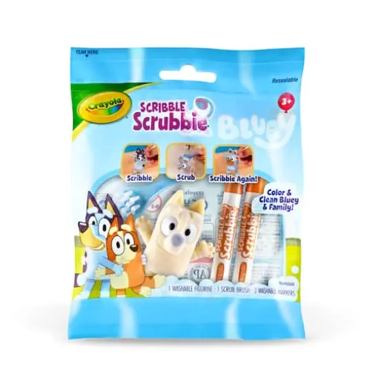 Assorted Crayola&reg; Bluey Scribble Scrubbie&reg;, 1pc. {6}
