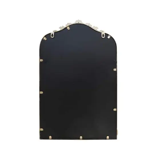 18" x 27" Ornate Arch Wall Mirror in Gold Metal Frame by Ashland&reg; {6}