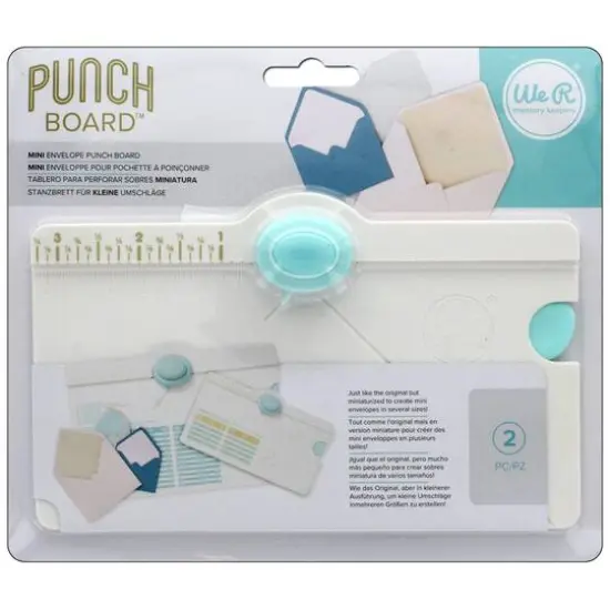 We R Memory Keepers&reg; Mini Envelope Punch Board&trade; {1}
