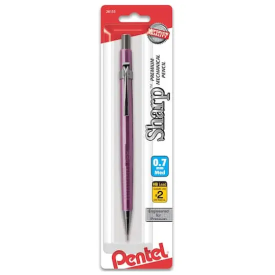 Pentel&reg; Sharp Mechanical Pencil, 0.7mm Metallic Rose {1}