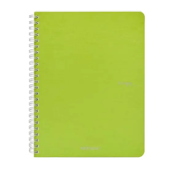 Fabriano&reg; EcoQua Spiral Bound Lined Notebook Lime {1}
