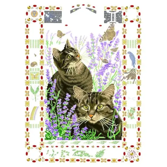 Diamond Dotz&reg; Intermediate Gemini Christie & Zelly Diamond Facet Art Kit {4}