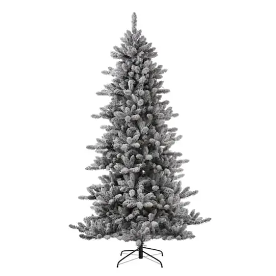 7.5ft. Pre-Lit Fir Artificial Christmas Tree, Warm White LED Lights {5}