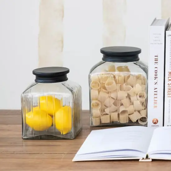 Hello Honey&reg; Hello Honey Square Glass Jar with Lid {3}