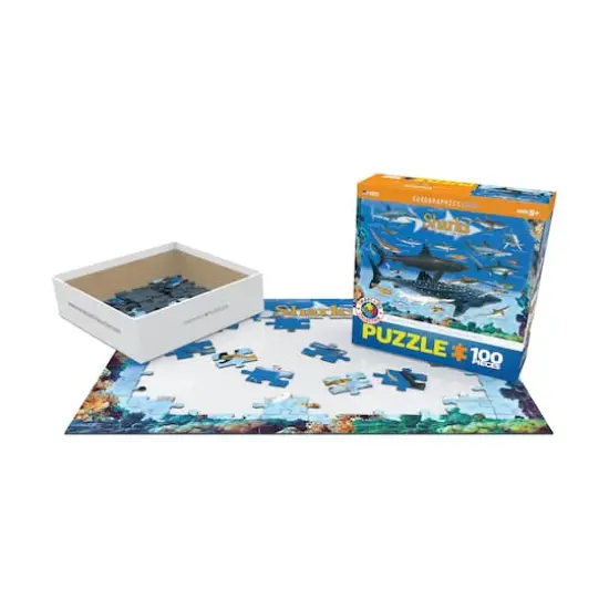 Smart Kids Collection - Sharks: 100 Pcs {4}