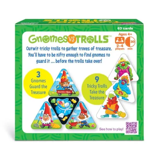 Trend Enterprises® Gnomes vs Trolls The Sneaky Fun Card Game {5}