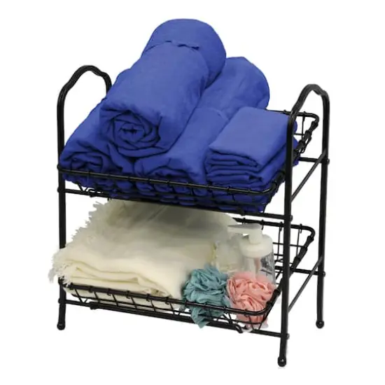 2-Tier Metal Removable Baskets {4}
