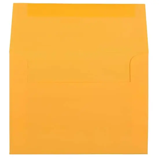 JAM Paper A6 Colored Invitation Envelopes, 50ct. Ultra Orange {4}