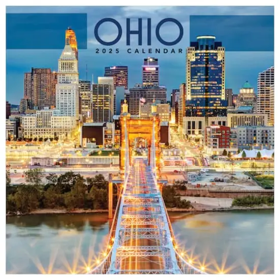 TF Publishing 2025 Ohio Wall Calendar {1}