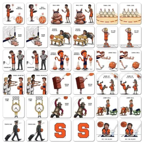 College Team Licensed Memory Match Game Syracuse Orange {4}