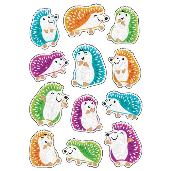 Trend Enterprises® Sparkle Stickers® Colorful Hedgehogs, 6 Packs of 24 {3}