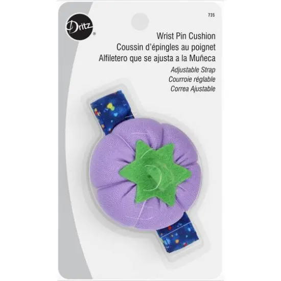 Dritz&reg; Adjustable Wrist Tomato Pin Cushion, 3ct. {5}
