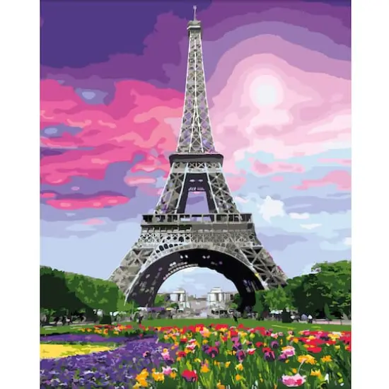 Eiffel Tower Paint-by-Number Kit by Artist's Loft&trade; Necessities&trade; {6}