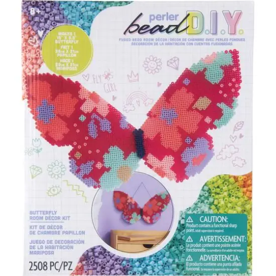 Perler&reg; Bead DIY Butterfly Room D&eacute;cor Kit {1}