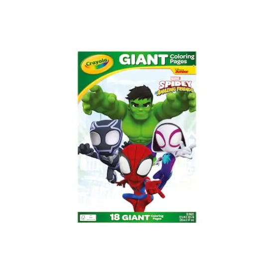 Crayola&reg; Spidey & His Amazing Friends Giant Coloring Pages {1}