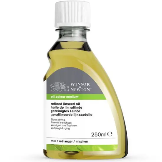 Winsor & Newton&trade; Refined Linseed Oil {1}