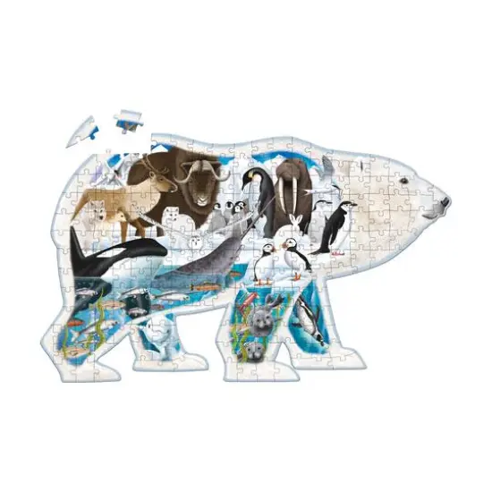 Wildlife World Puzzle - Artic: 200 Pcs {3}