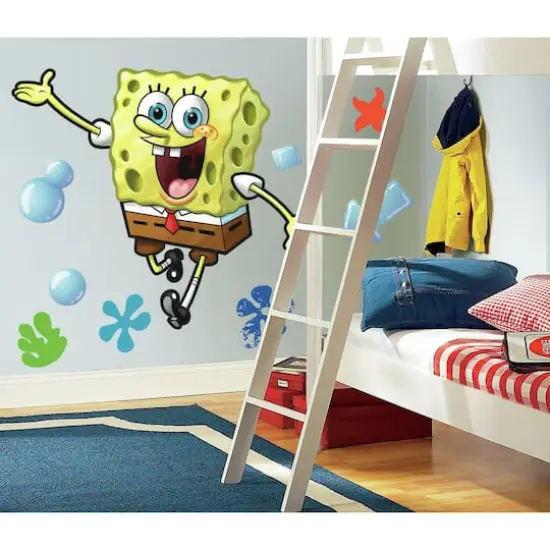 RoomMates Spongebob Peel & Stick Giant Wall Decal {4}