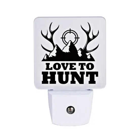 Let Your Light Shine Love To Hunt Night Light {1}