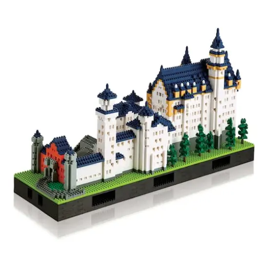 nanoblock&reg; Deluxe Edition Schloss Neuschwanstein Building Set {4}