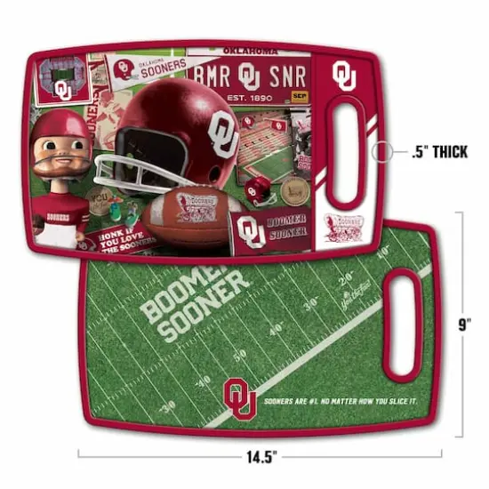 College Retro Series Cutting BoardOklahoma Sooners {3}