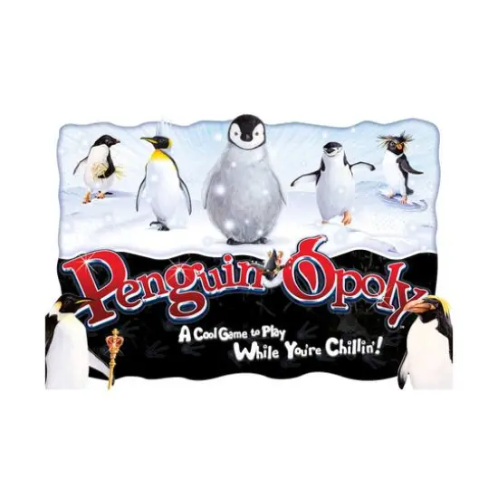 Late For The Sky Penguin-Opoly&trade; Board Game {3}