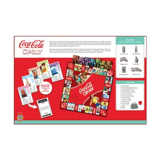 Coca-Cola&reg; Opoly Collector's Edition Set {5}