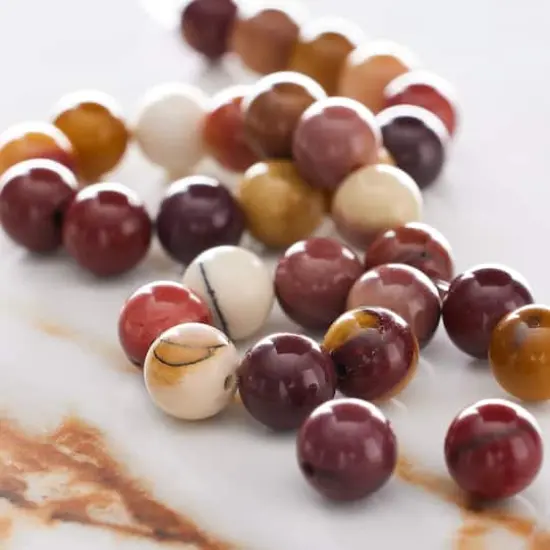 Mookaite Round Beads by Bead Landing&trade;, 8mm {3}