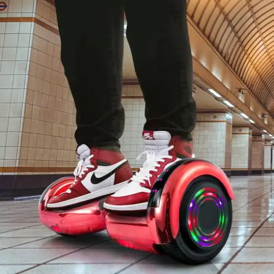 Aob Red Chrome Hoverboard {5}