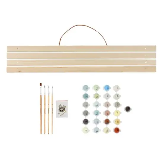 16" x 20" Cliffs at Etretat Paint-by-Number Kit with Wood Display Hanger by Artist's Loft&reg; {3}