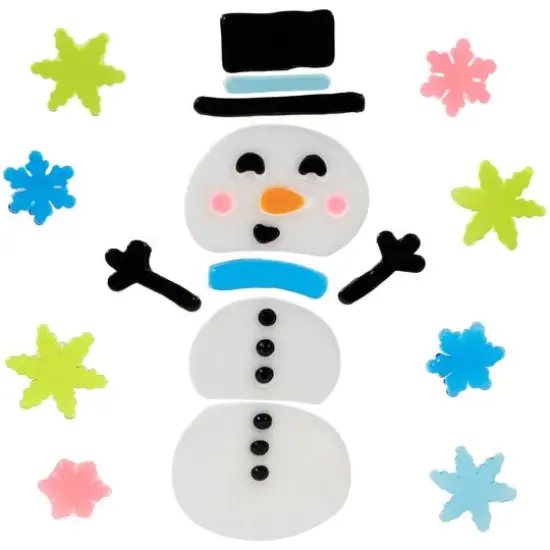 Double-Sided Christmas Gel Window Clings, 6ct. {7}