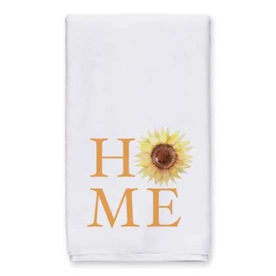 Home Sunflower Hand Towel Set {3}