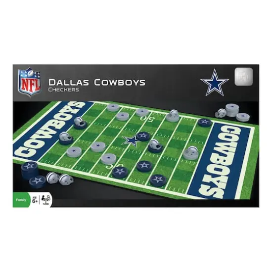 NFL Checkers Dallas Cowboys {1}