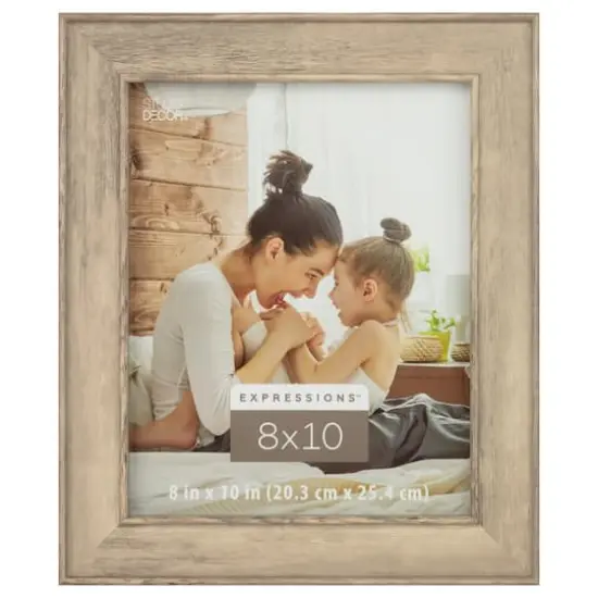 Expressions&trade; Light Gray Wood Grain Frame by Studio D&eacute;cor&reg; {1}