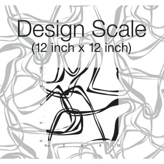 RoomMates Black Ribbon Trail Peel & Stick Wallpaper {7}