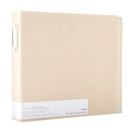 D-Ring Scrapbook Album by Recollections&trade; Oatmeal {5}
