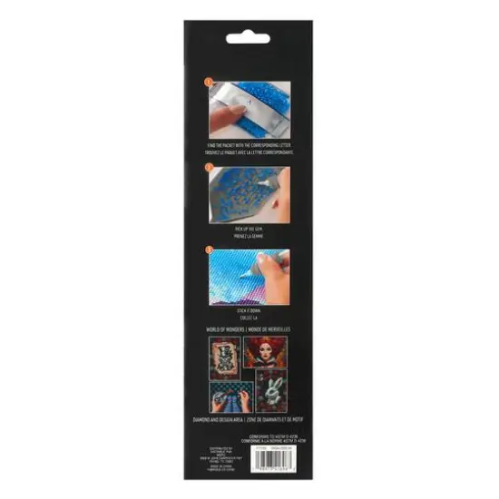 5" x 7" World of Wonders Diamond Art Kit by Make Market&reg; {5}