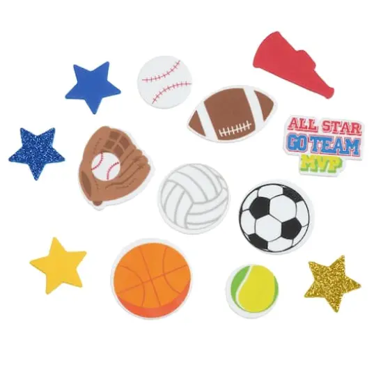 Sports Foam Stickers by Creatology&trade; {1}