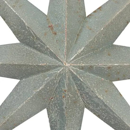 Hello Honey&reg; Metal Compass Wall, Distressed Aqua {13}