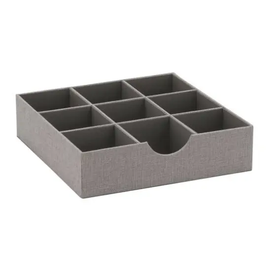 Household Essentials Drawer Organizer Tray Brown {2}