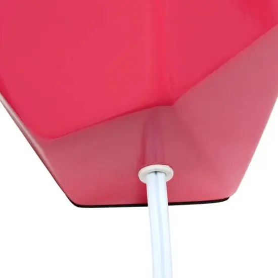 Simple Designs Round Prism Mini Table Lamp Pink {9}