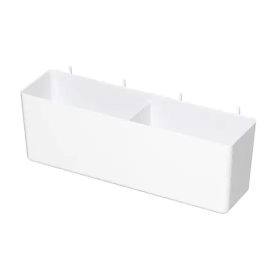 Medium White Pegboard Storage Bin by Simply Tidy&reg; {1}