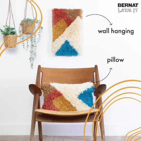 Bernat&reg; Latch It&trade; Mountain High Boho Yarn Kit {4}