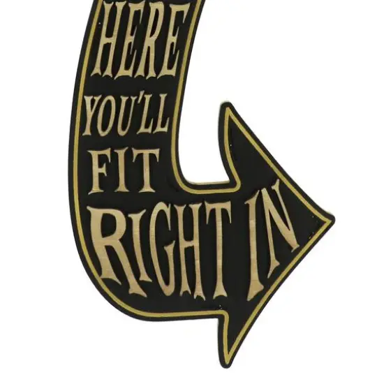 We Are All Quite Mad Here Arrow Wall Sign by Ashland&reg; {3}