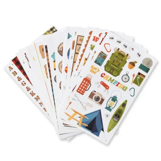 Camping Stickers by Recollections&trade; {3}