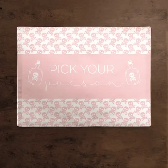 Pick Your Poison Polyester Twill Placemat {3}