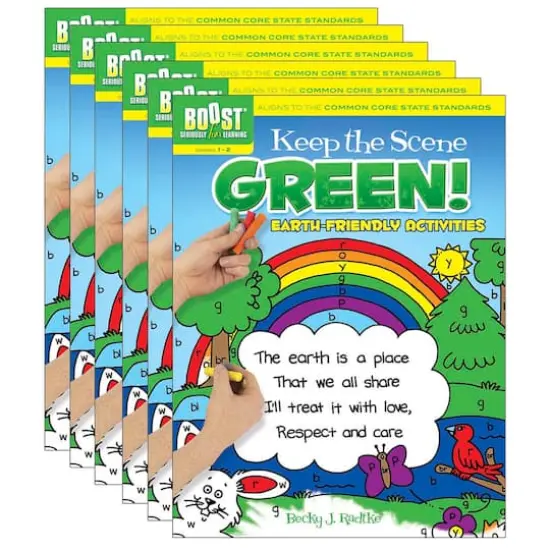 BOOST&trade; Keep the Scene Green!: Earth-Friendly Activities, 6ct. {1}